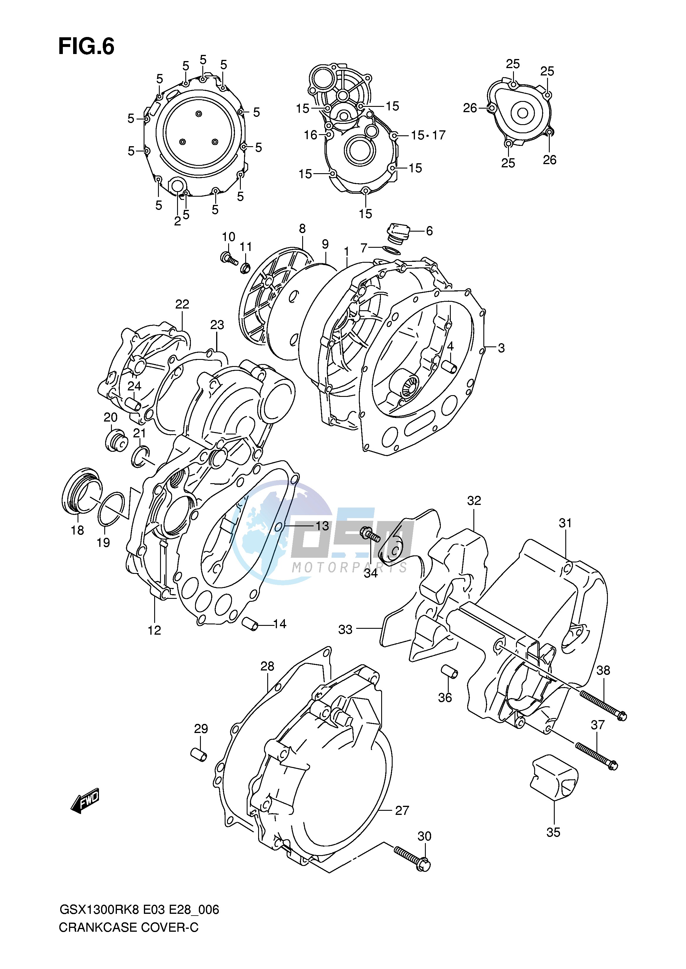 CRANKCASE COVER