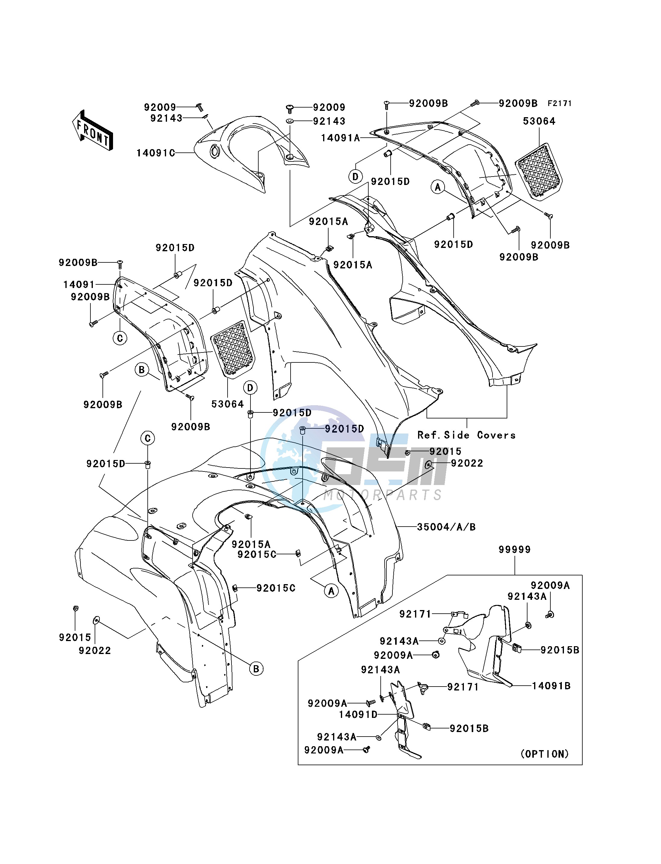 FRONT FENDER-- S- -