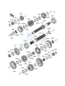 Z800 ZR800CDS UF (UK FA) XX (EU ME A(FRICA) drawing Transmission