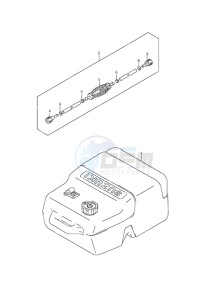 DF 9.9A drawing Fuel Tank