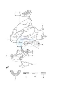 DF 40A drawing Ring Gear Cover