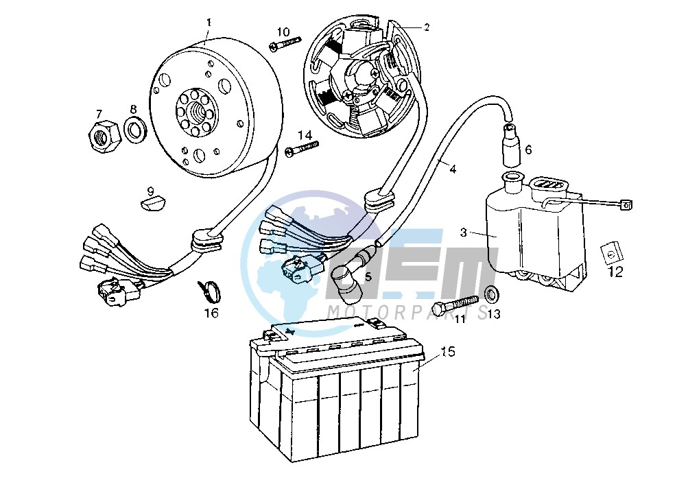 FLYWHEEL MAGNETO