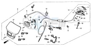 XR200R drawing LIGHTING SET