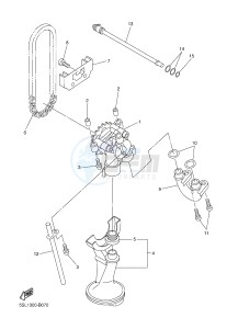 XJ6F ABS 600 DIVERSION F (ABS) (1DG4) drawing OIL PUMP