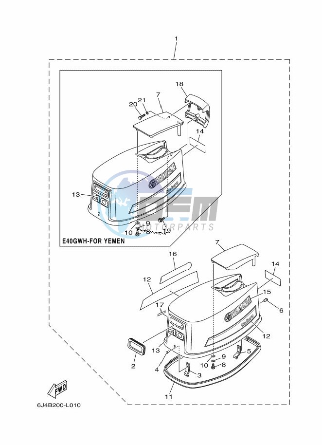 TOP-COWLING