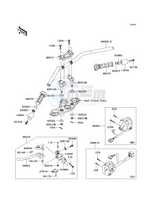 EX 650 C [NINJA 650R] (C9F) C9F drawing HANDLEBAR