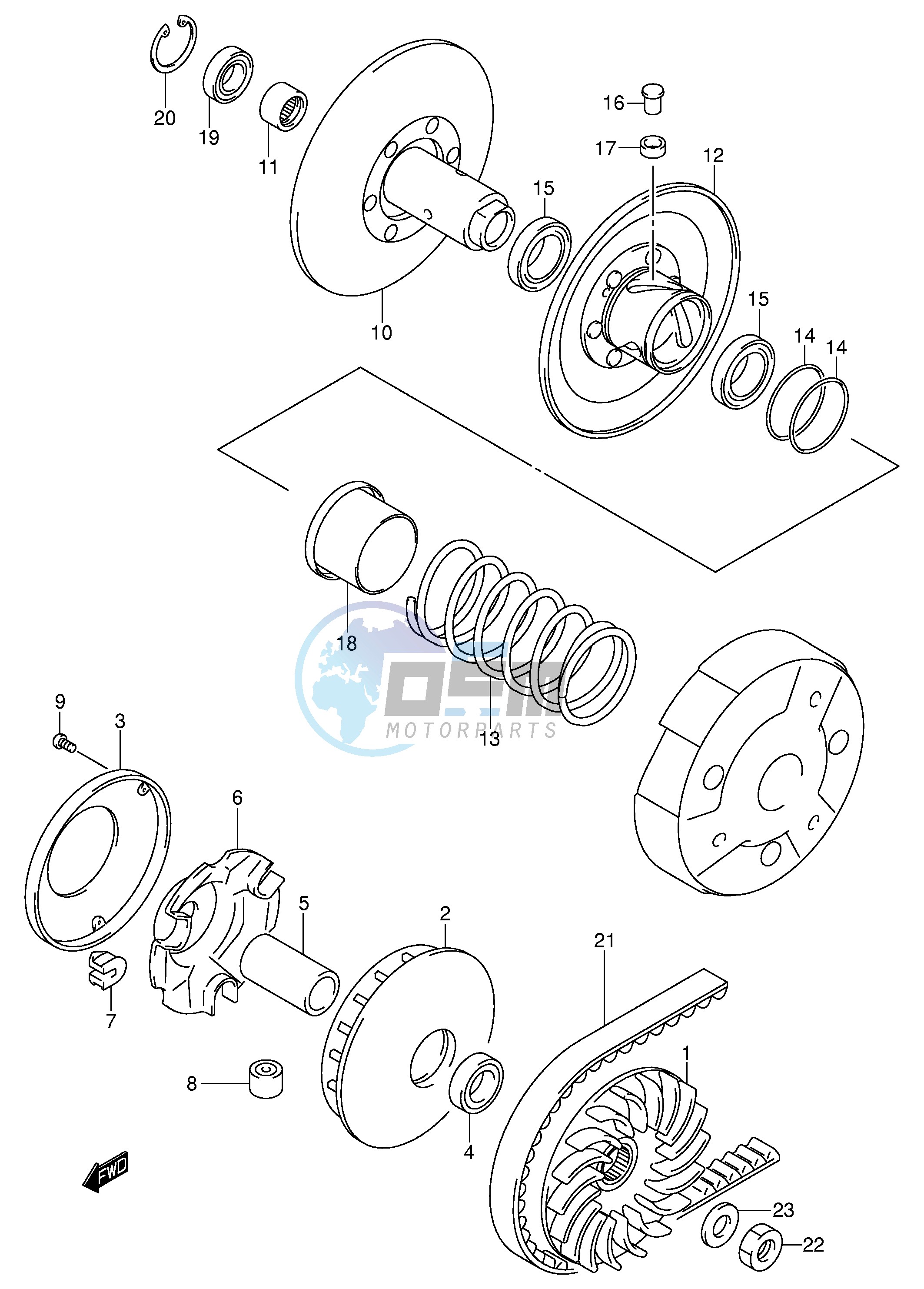 TRANSMISSION (MODEL K1 K2)