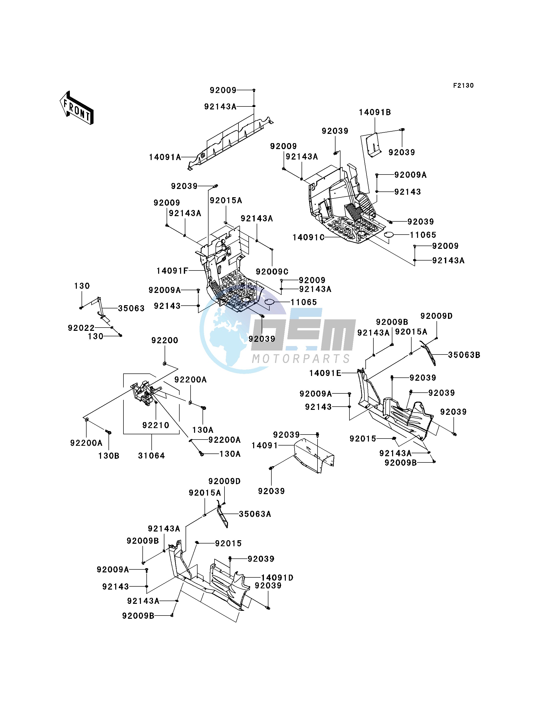 FRAME FITTINGS-- FRONT- -