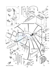 YZ250X (BJ41) drawing ELECTRICAL 1