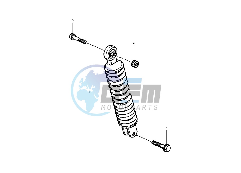 REAR SHOCK ABSORBER