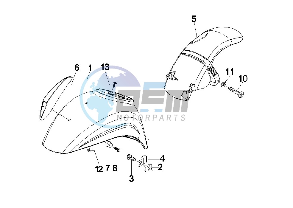 Wheel housing - Mudguard