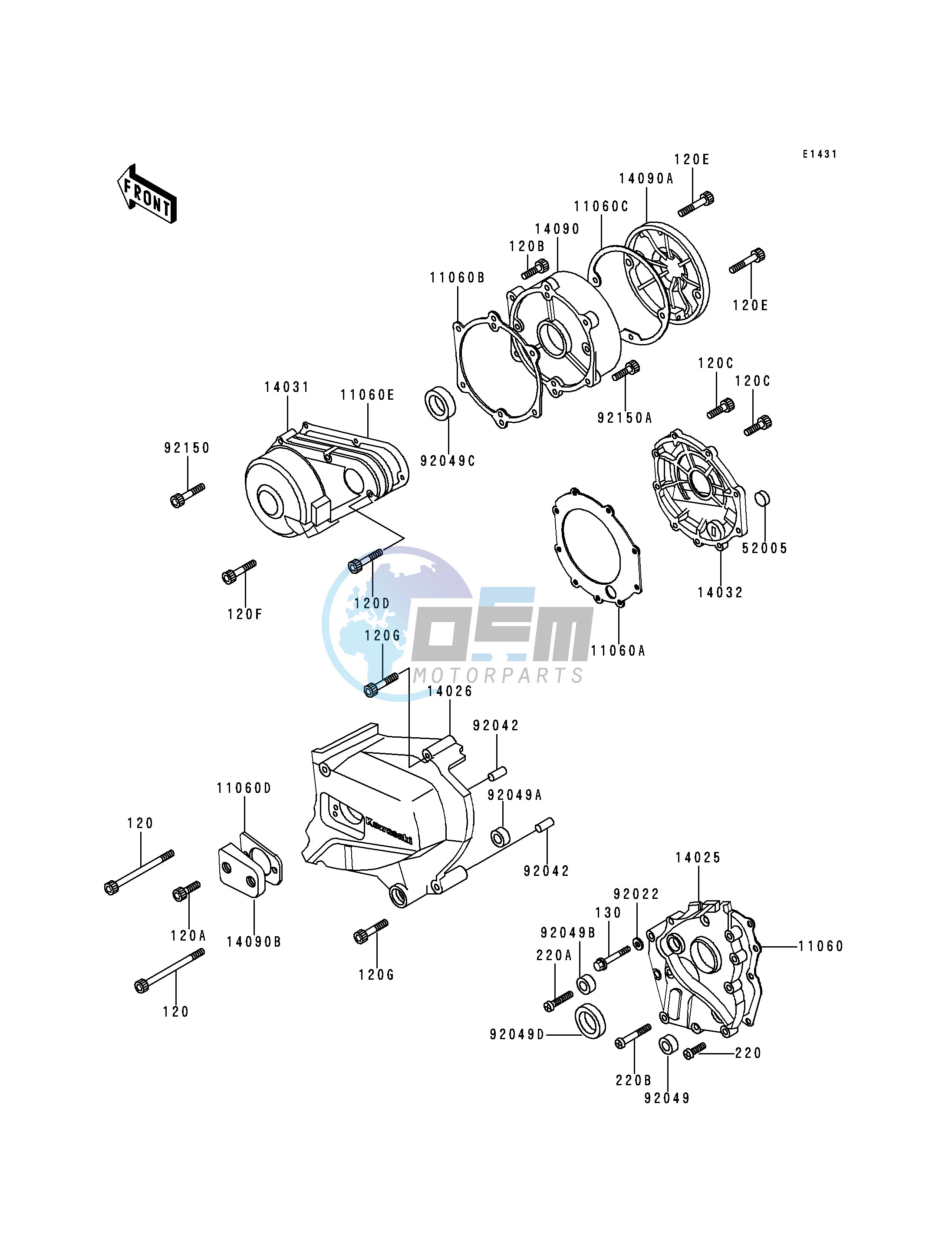 ENGINE COVER-- S- -