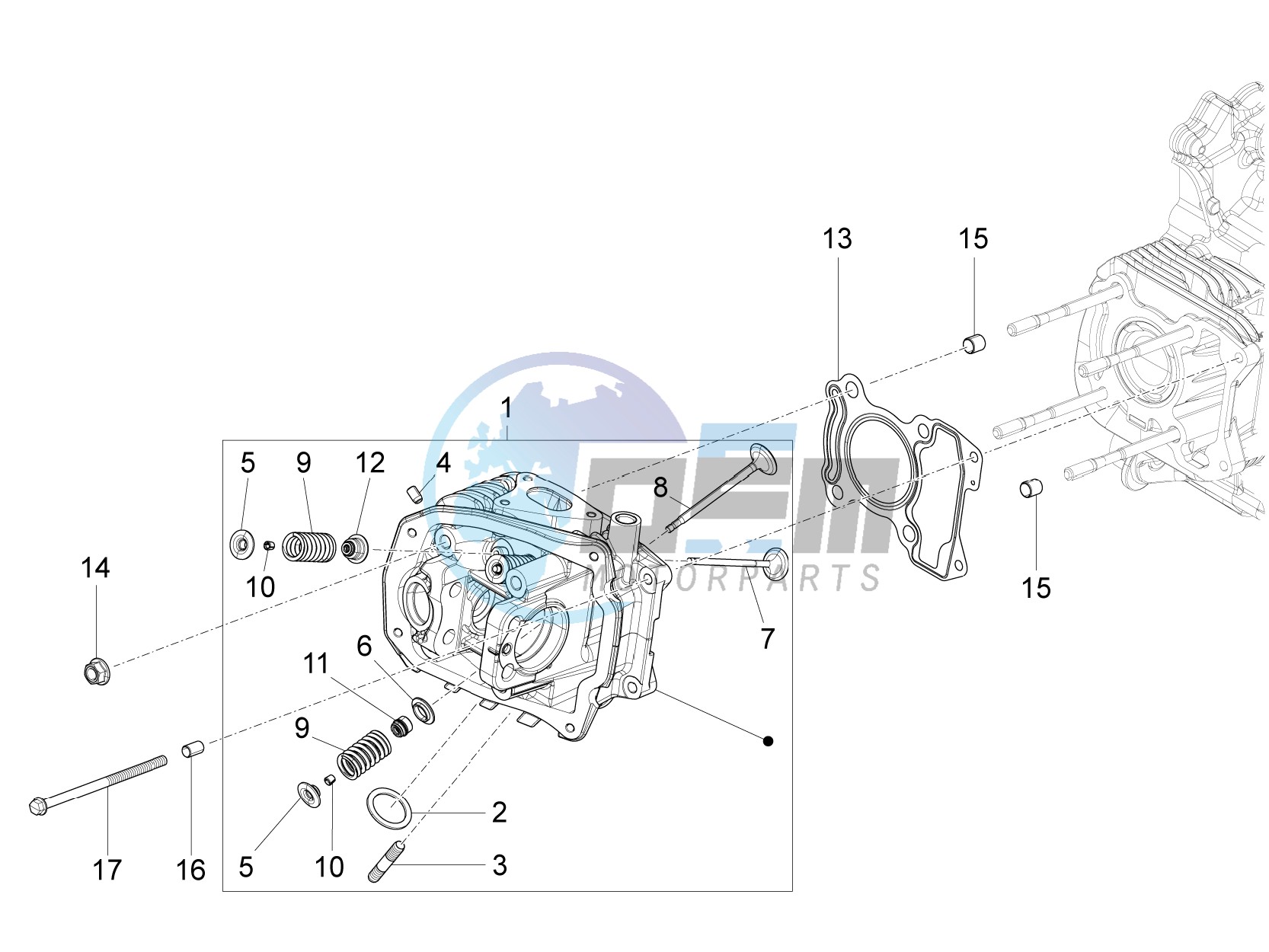 Cylinder head unit - Valve