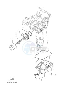 MTT690P-AB MT-07 TRACER TRACER 700 (B7K1 B7K1 B7K1 B7K1) drawing OIL CLEANER