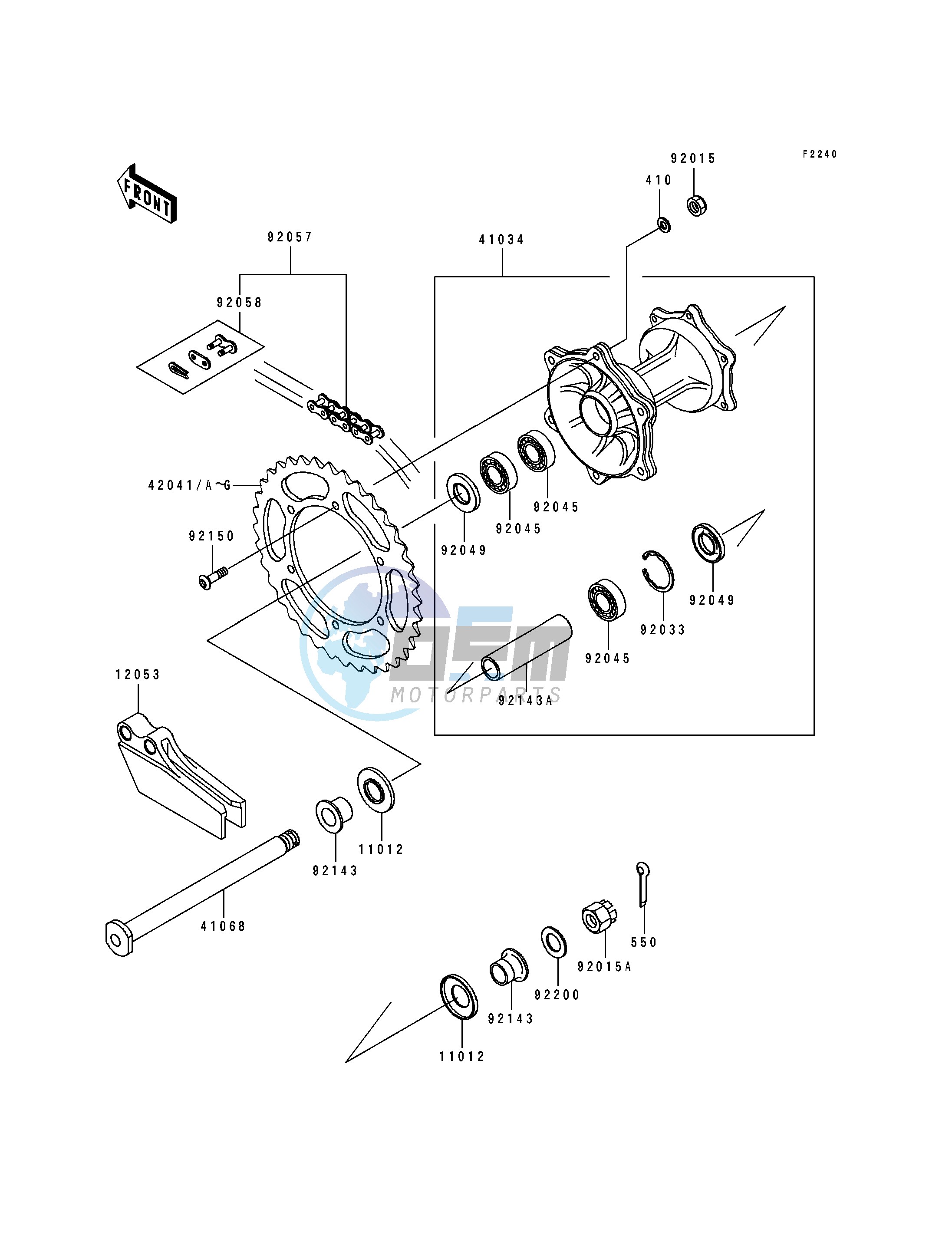 REAR HUB