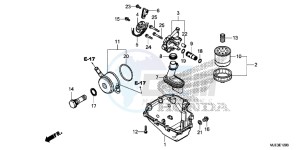 CBR650FAH 2ED - (2ED) drawing OIL PAN/ OIL PUMP