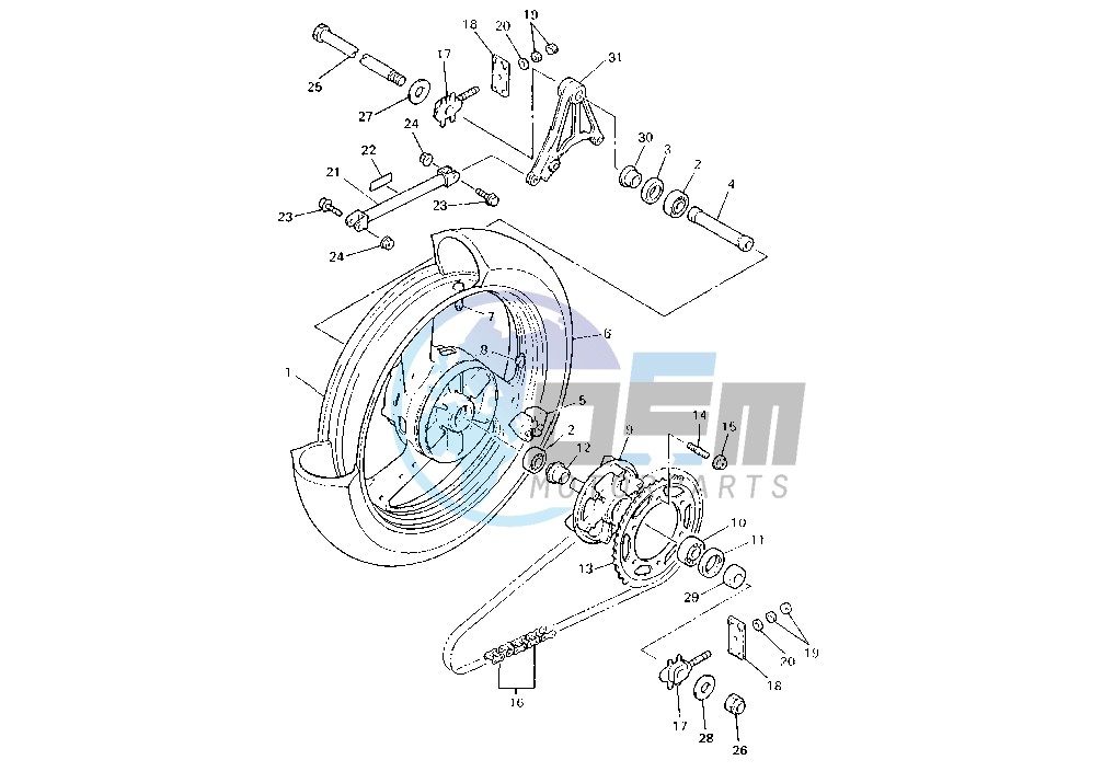 REAR WHEEL