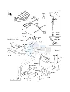 JT 900 E [900 STX] (E6F) E6F drawing ELECTRICAL EQUIPMENT