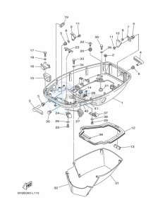 70BETOL drawing BOTTOM-COWLING