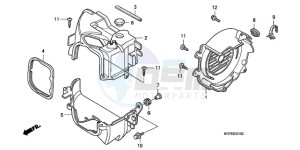 SCV100F9 Turkey - (TU) drawing SHROUD/FAN COVER