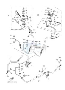 GPD125A GPD125-A NMAX125 (2DS1 2DS5) drawing FRONT MASTER CYLINDER