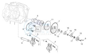 Atlantic 125-250 drawing Camshaft