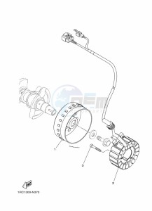 TRACER 900 MTT850 (B5C9) drawing GENERATOR