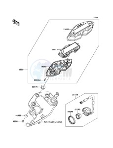 D-TRACKER 125 KLX125DEF XX (EU ME A(FRICA) drawing Meter(s)