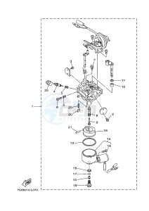 EF5200FW 357 (7C53 7C53) drawing CARBURETOR 2