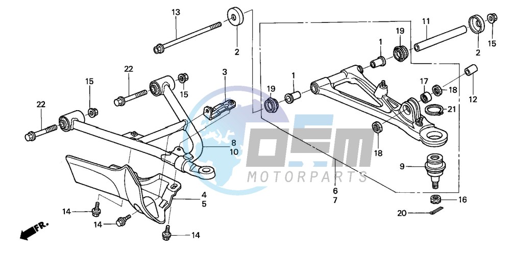 FRONT ARM