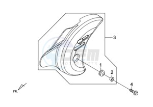 E-VIRID 25KMH drawing COWLING