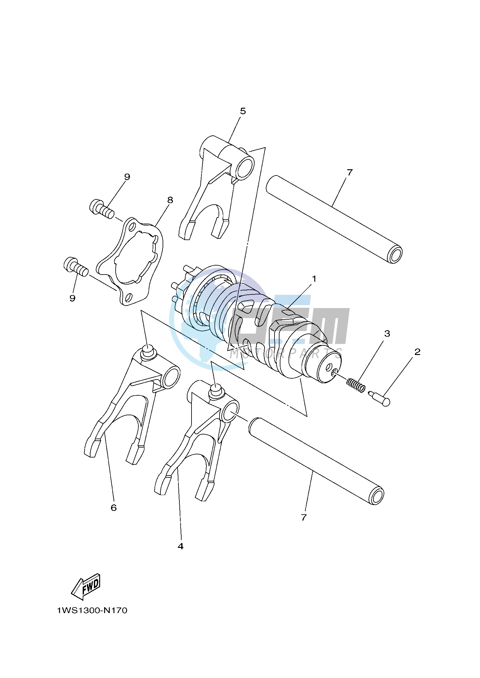 SHIFT CAM & FORK