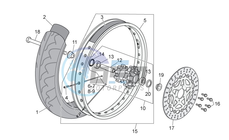 Front wheel