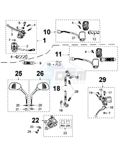 VIVA 2 SL4 A drawing BRAKE SYSTEM *MOLEX*