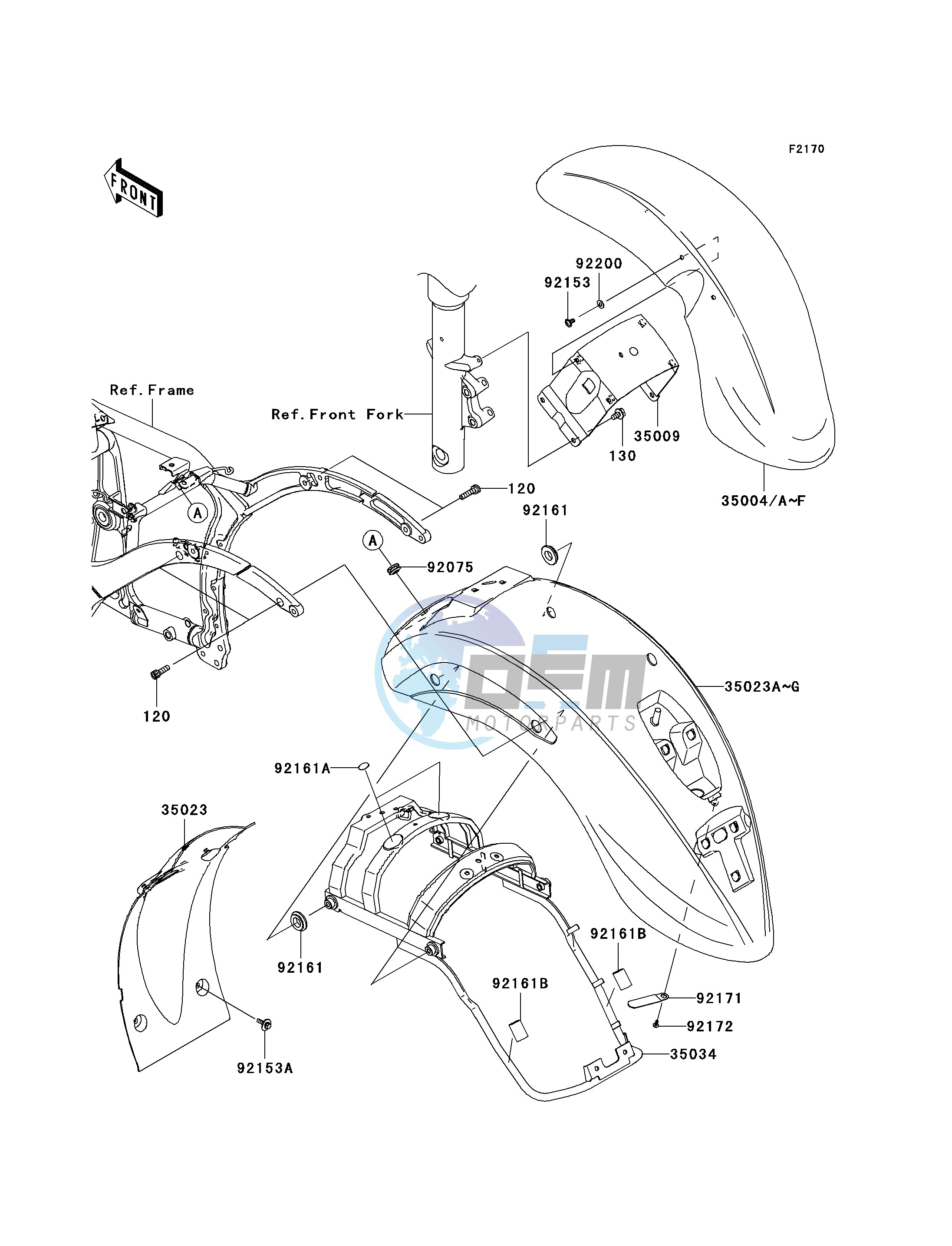 FENDERS --  - JKAVN2B1 7A016369- -