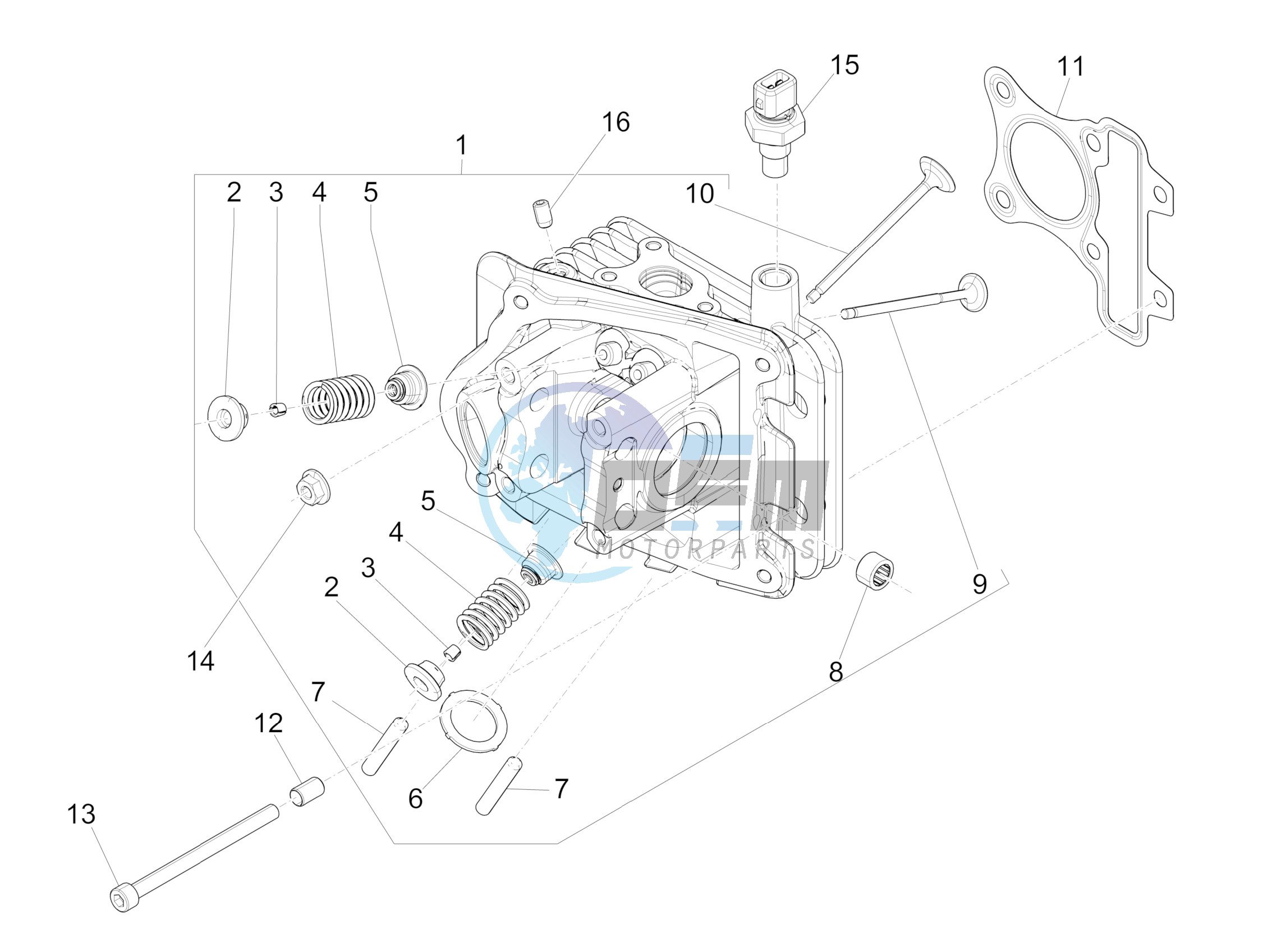 Head unit - Valve