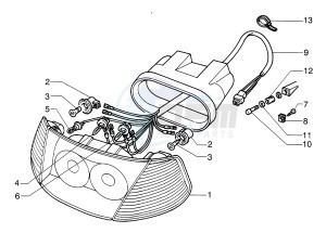 Hexagon 125 LX4 drawing Lights