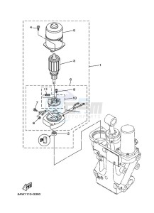 F350AETU drawing TILT-SYSTEM-2