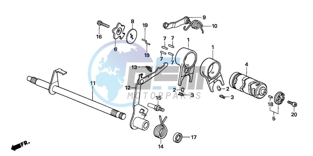 GEARSHIFT DRUM