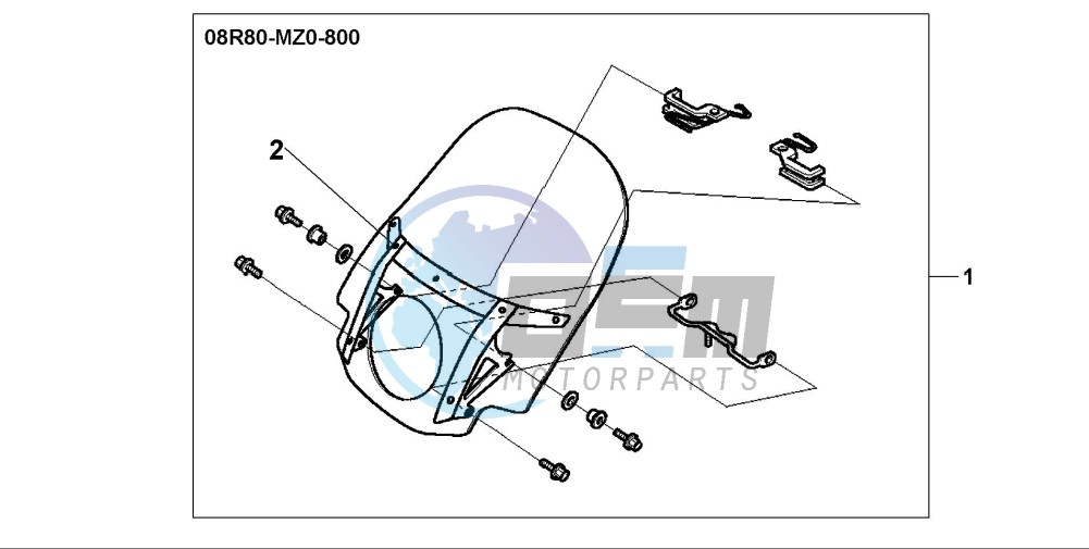 WINDSHIELD KIT