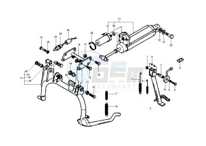 X9 EVOLUTION 500 drawing Stand