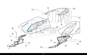 CRUISYM 300 (LV30W1Z1-EU) (L9) drawing BODY COVER