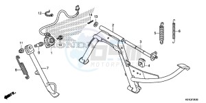 SH125G SH125S UK - (E) drawing STAND