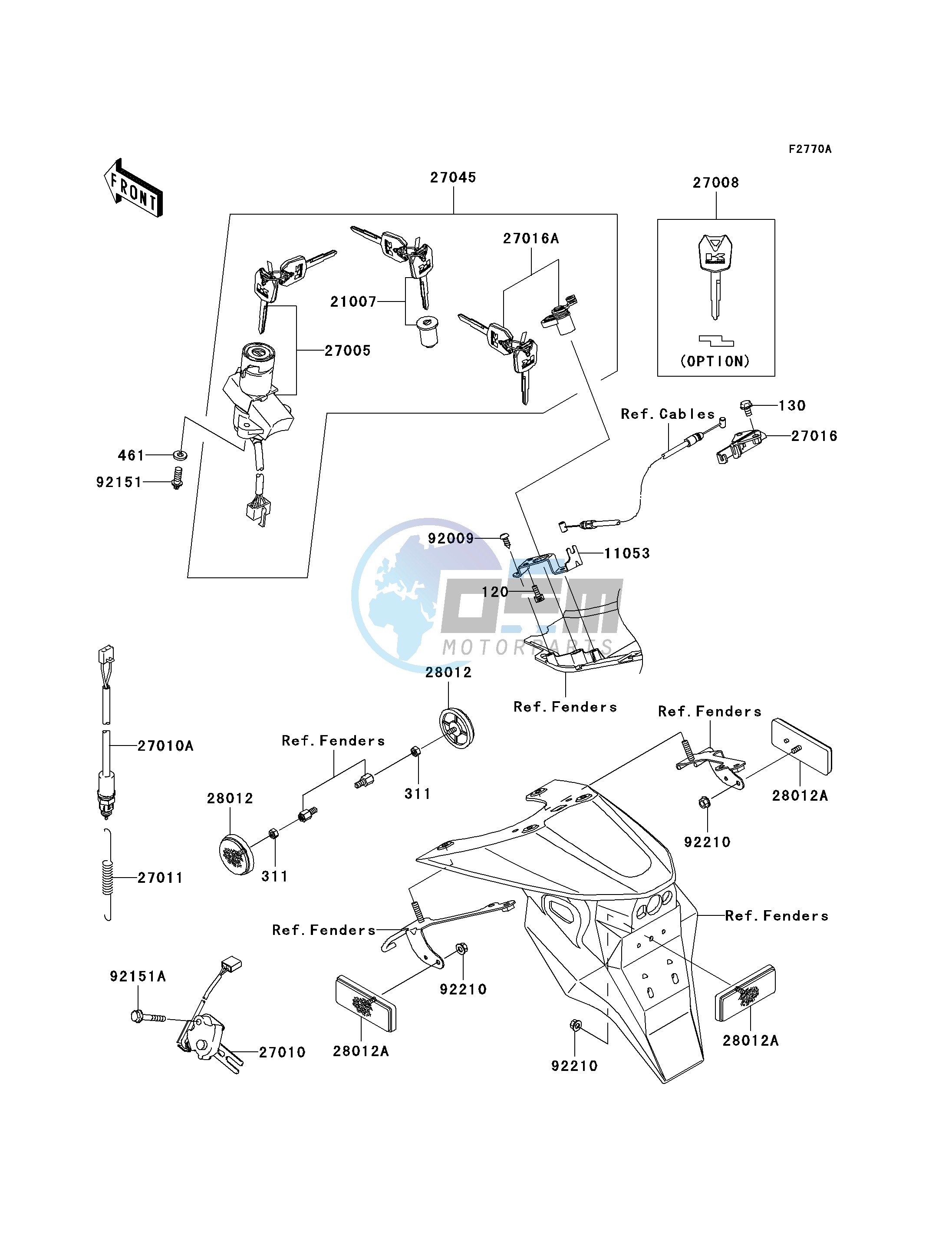 IGNITION SWITCH_LOCKS_REFLECTORS-- A3- -