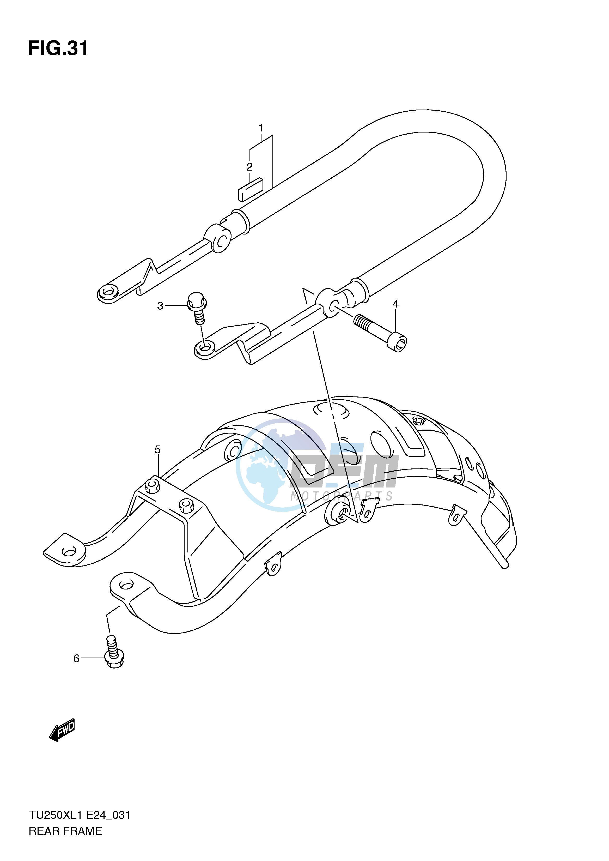 REAR FRAME