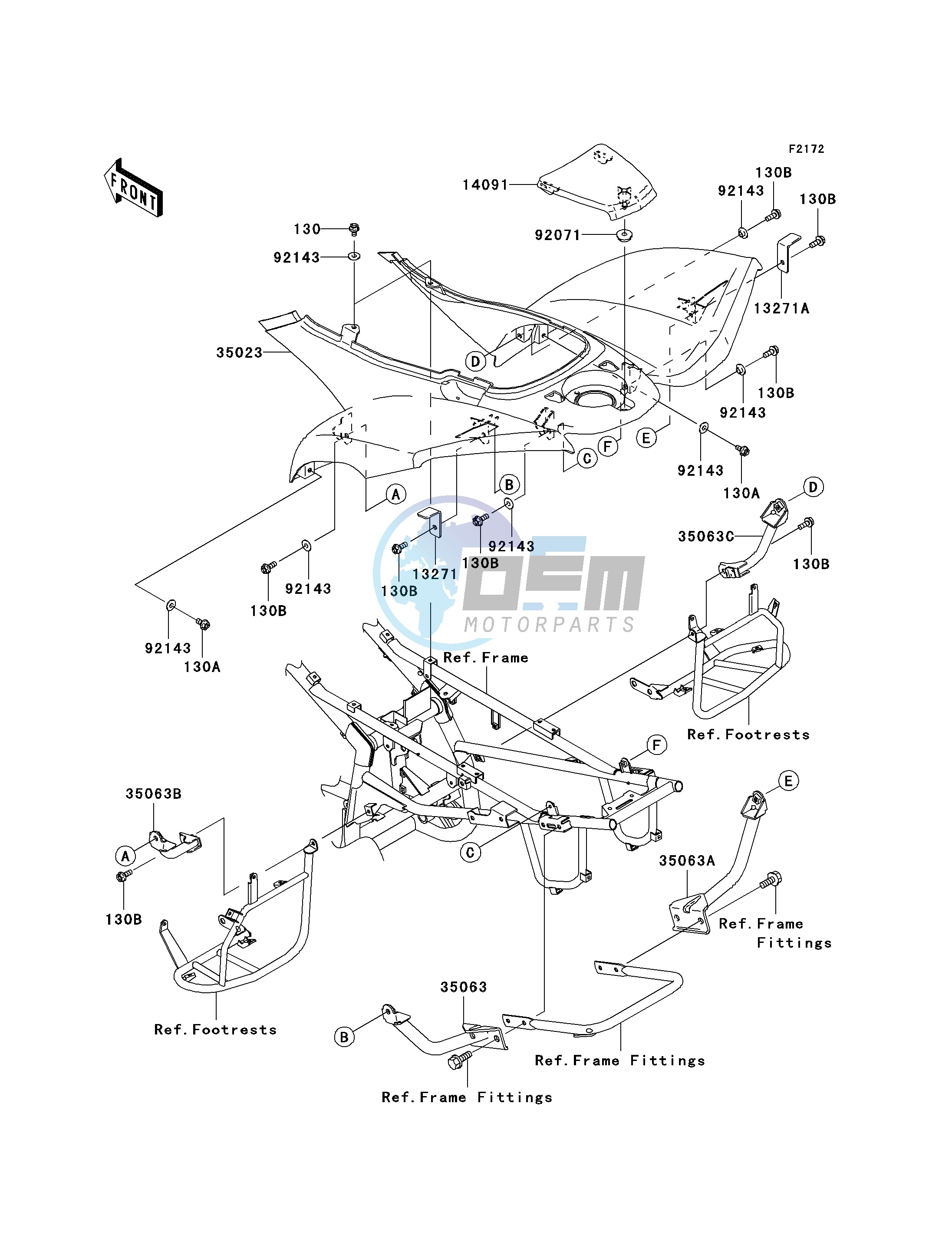 REAR FENDER-- S- -