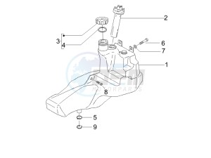 Stalker 50 drawing Fuel Tank