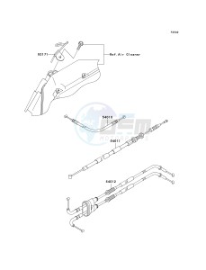 ZX 600 N [ZX-6RR] (N1) N1 drawing CABLES