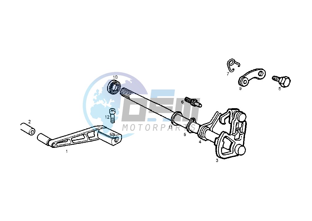 GEAR CHANGE MECHANISM