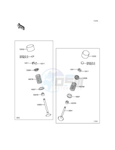 ZZR1400 ABS ZX1400FFFA FR GB XX (EU ME A(FRICA) drawing Valve(s)